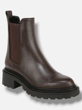 Veronica Beard Women's Brown Delilah Chelsea Boots Shoes Size 10M